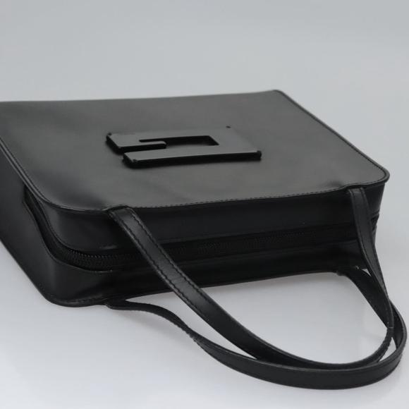 GUCCI Hand Bag Leather Black Auth BA756 - Picture 6 of 16